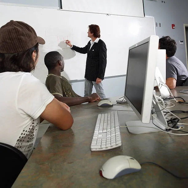 Процесс обучения на платформе